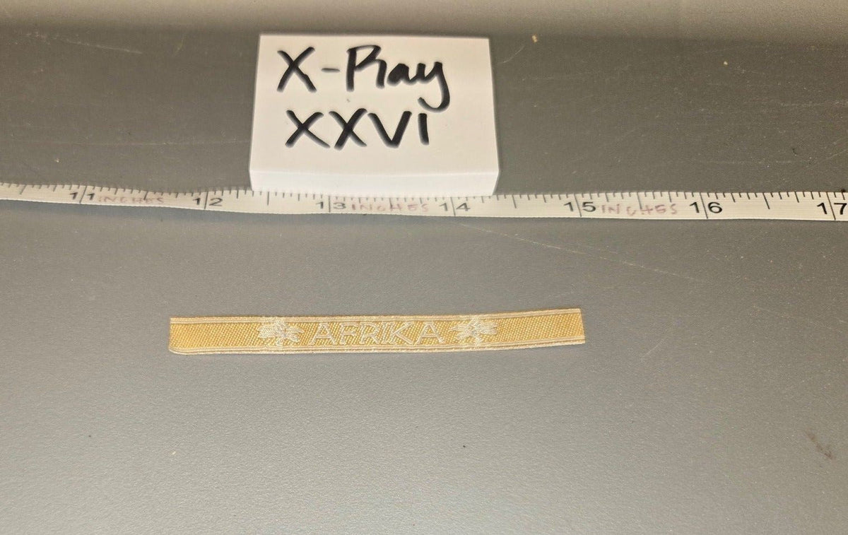 1/6 Scale WWII German Afrika Cuff Title