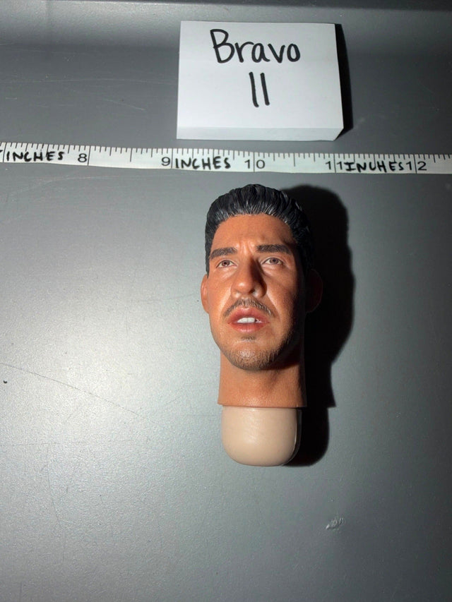 1/6 Scale WWII US Caparzo Head Sculpt - FacePool