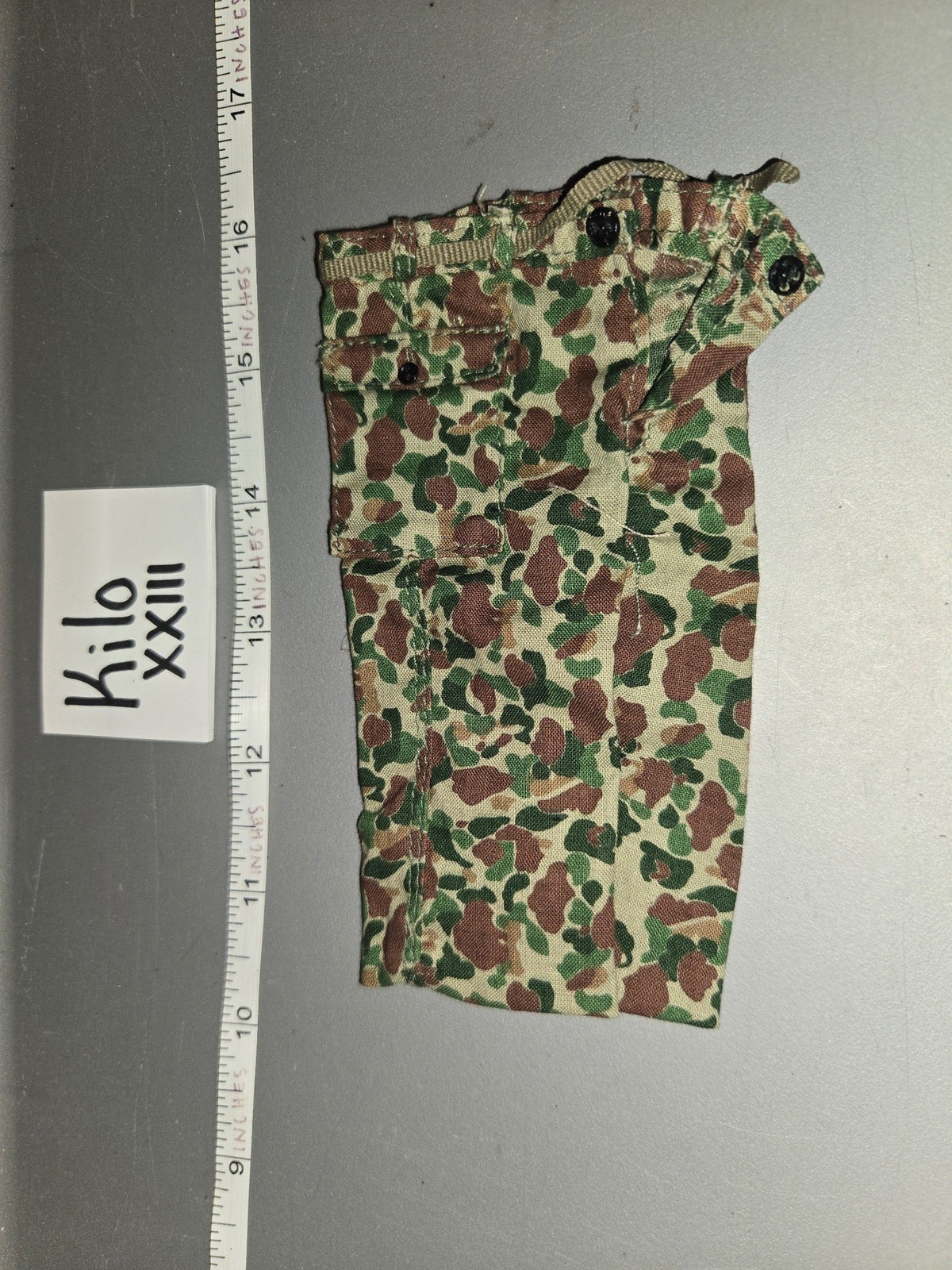 1/6 Scale WWII US Marine Duck Hunter Camouflage Pants