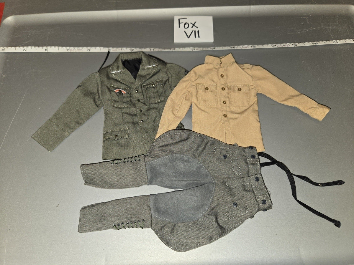 1/6 Scale WWII German Afrika Korps Officer Uniform Set