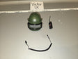 1/6 Scale Modern Era Russian Bulletproof Helmet with Radio and Coiled Cord Set