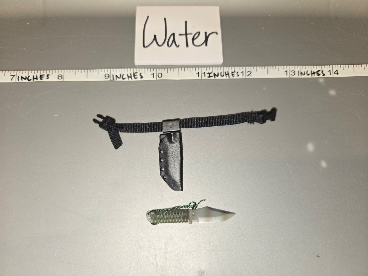 1/6 Scale Modern Era Fighting Knife with Belt Sheath