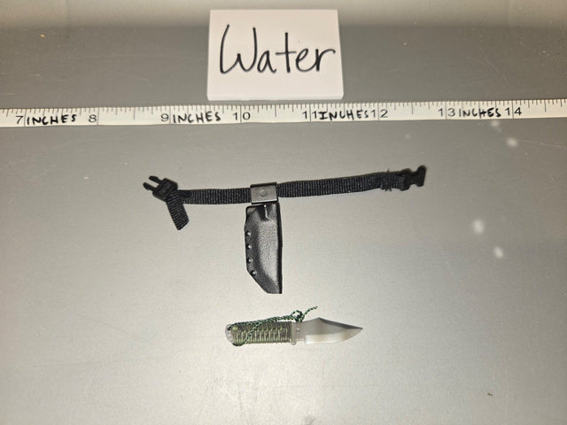1/6 Scale Modern Era Fighting Knife with Belt Sheath