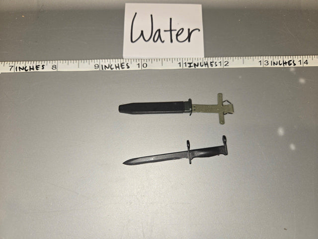 1/6 Scale Modern Era French Bayonet and Scabbard Set