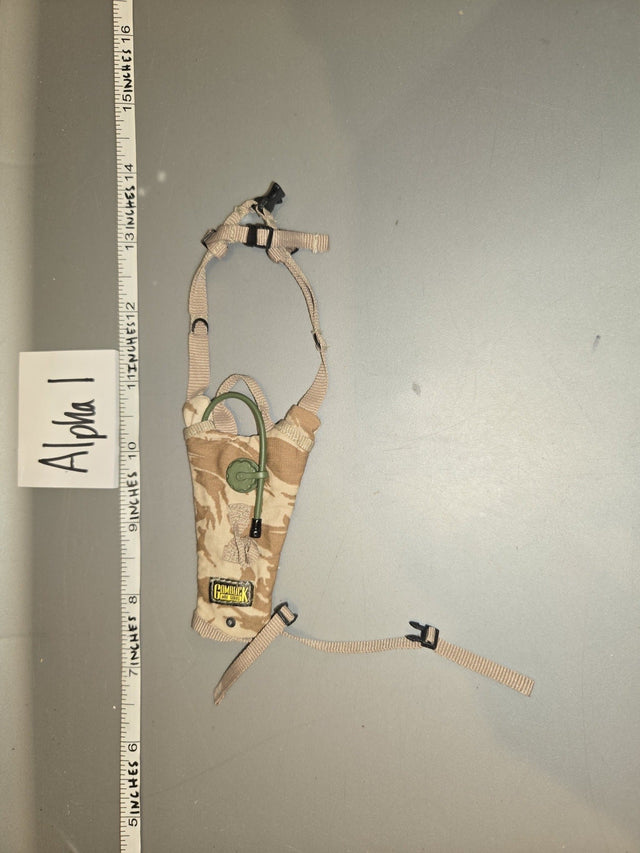 1/6 Scale Modern Era British Desert DPM Camelbak Hydration Pack