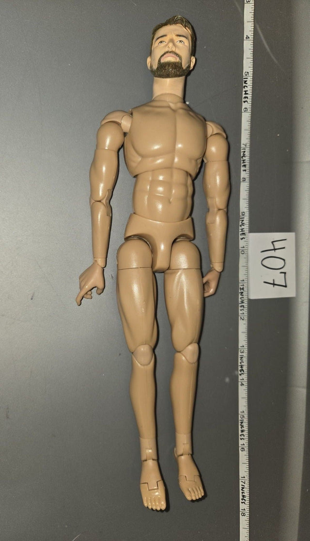 1/6 Scale Nude Male Super Articulated Action Figure Body - Dragon
