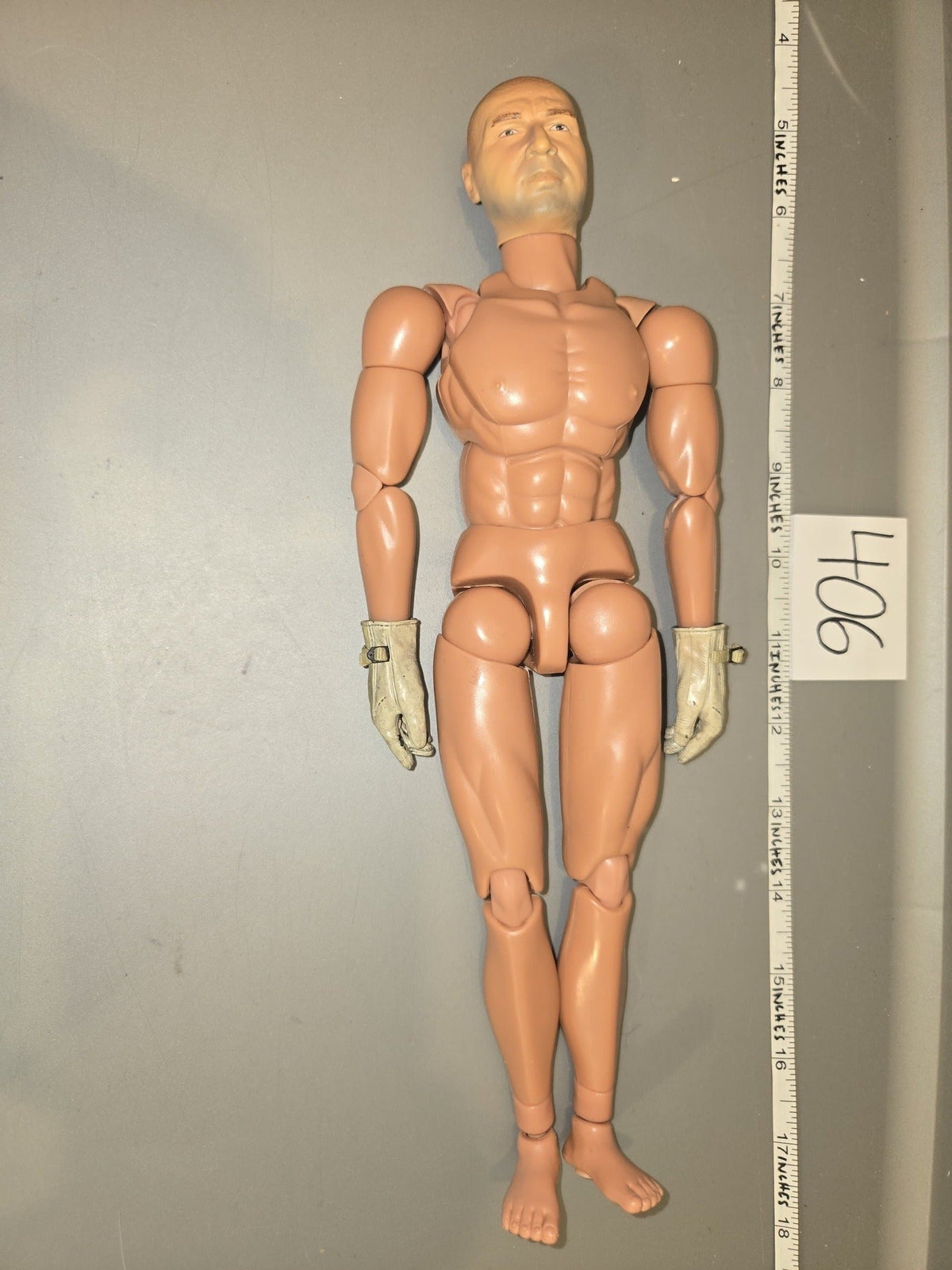 1/6 Scale Nude Male Action Figure Basic Body - BBI