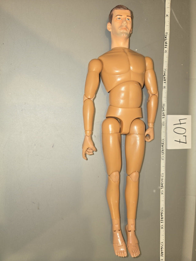 1/6 Scale Nude Male Action Figure Basic Body - Dragon