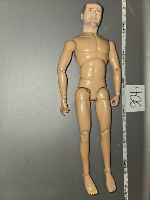 1/6 Scale Nude Male Action Figure Basic Body - Dragon