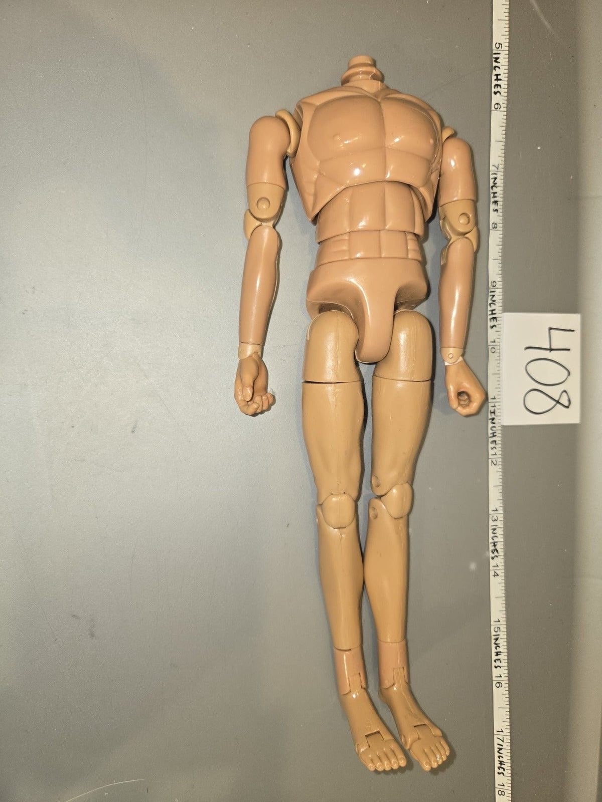 1/6 Scale Nude Male Action Figure Body - DID