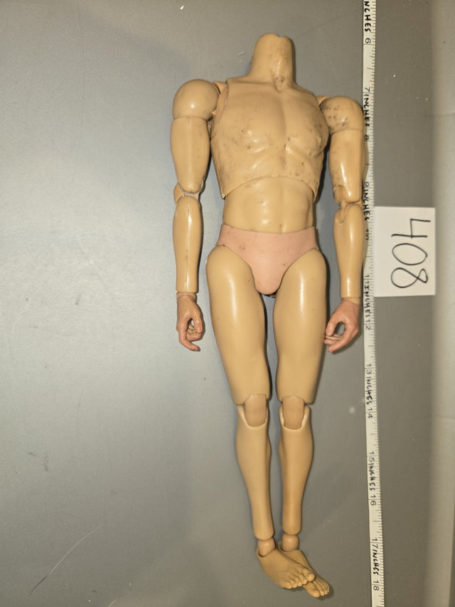 1/6 Scale Nude Male Action Figure Body - Soldier Story