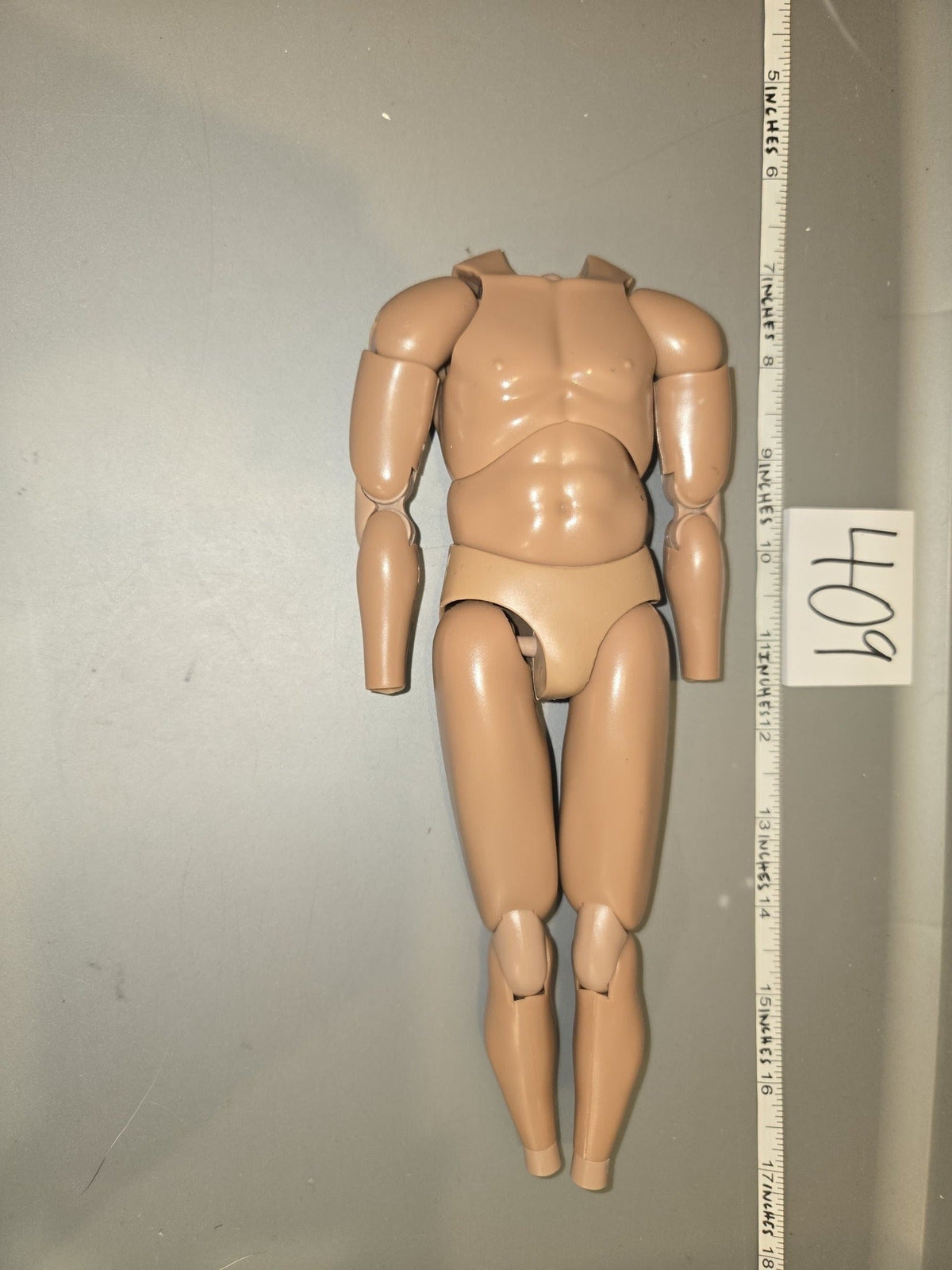1/6 Scale Nude Male Action Figure Basic Body