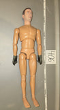 1/6 Scale Dragon Nude Male Action Figure Body with Head Sculpt and Gloved Hands