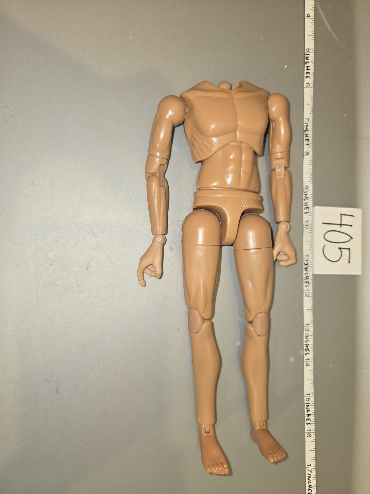1/6 Scale Nude Male Action Figure Body - BBI