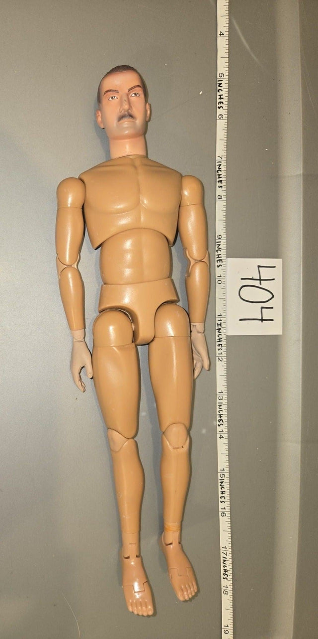1/6 Scale Nude Male Action Figure Body with Head Sculpt - Dragon