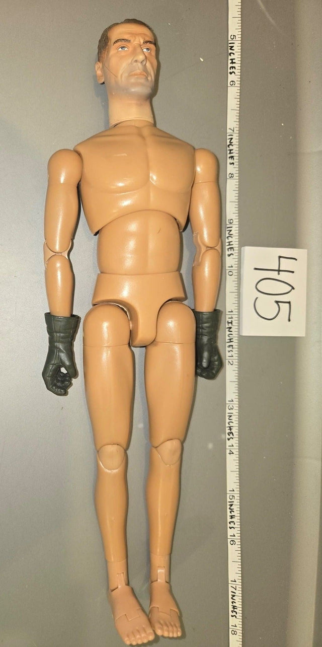 1/6 Scale Nude Male Action Figure Body with Gloved Hands - Dragon