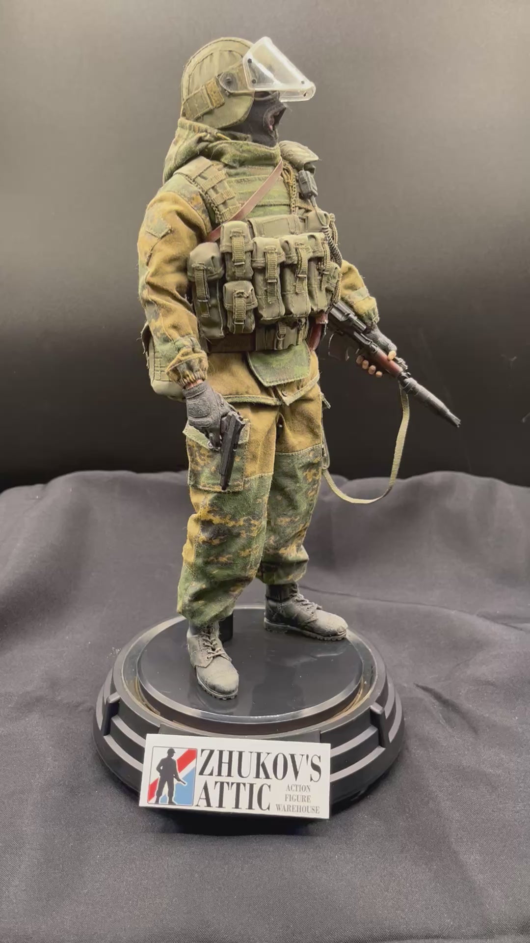 1/6 Scale Modern Russian Spetsnaz Premium Dressed Figure - DAM