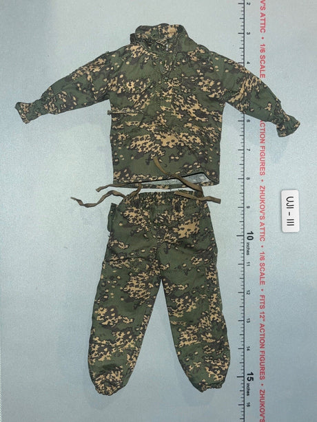 1/6 Scale Modern Russian Camouflage Uniform - Fsb Vympel—Beslan School Seige UJINDOU