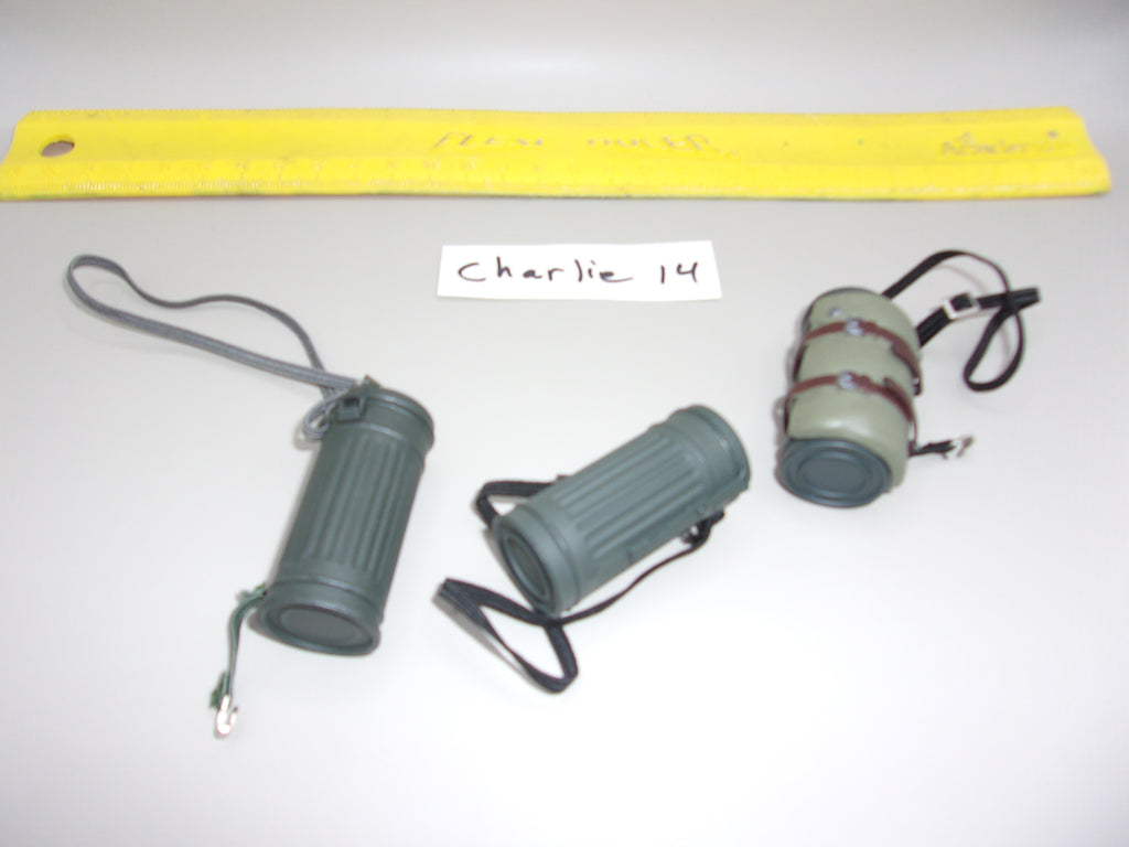 1:6 WWII German Gas Mask Canister Lot 101524
