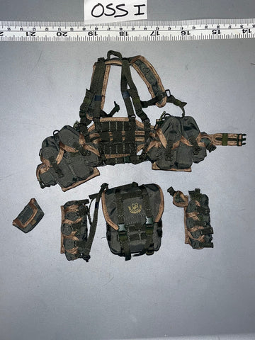 1:6 Scale Modern Russian Chest Rig - DAM Grozny Spetsnaz MVD