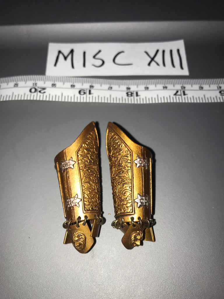 1/6 Scale Ancient Persian Metal Arm Guards  - Medieval 111522