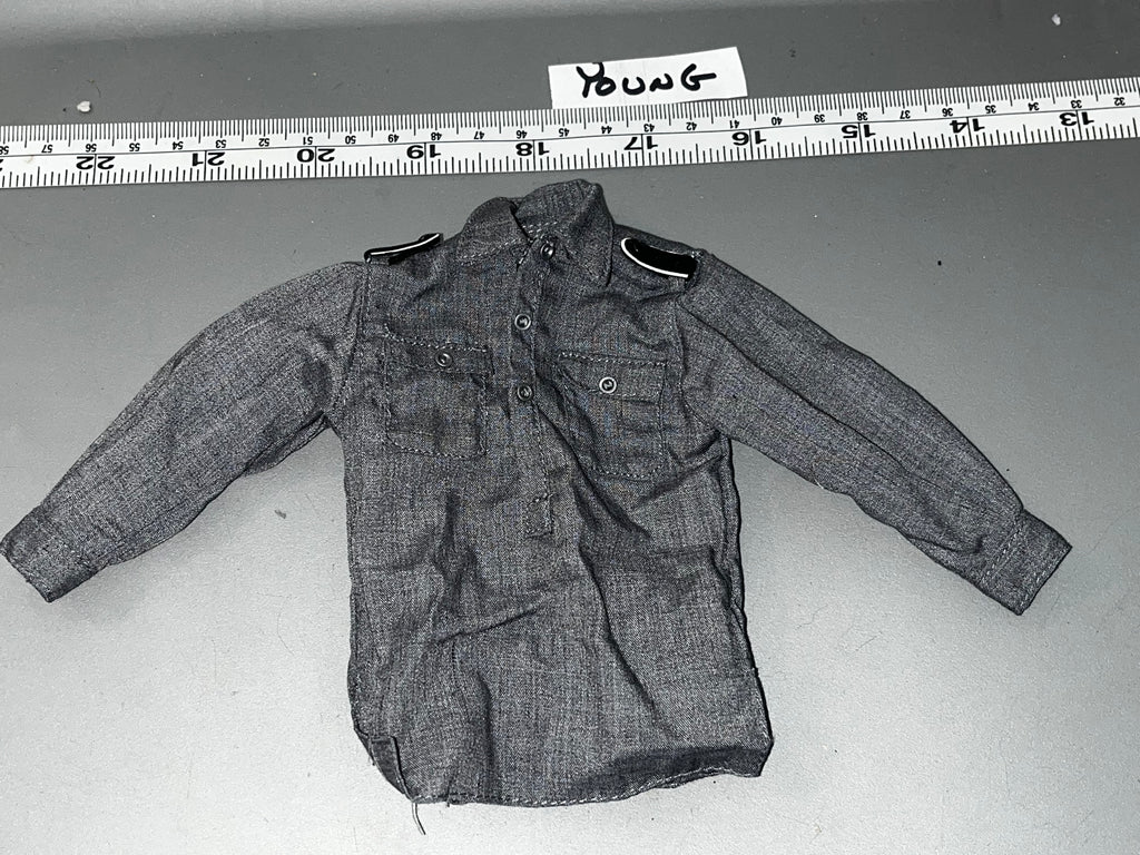 1/6 Scale WWII German Grey Work Shirt 108207