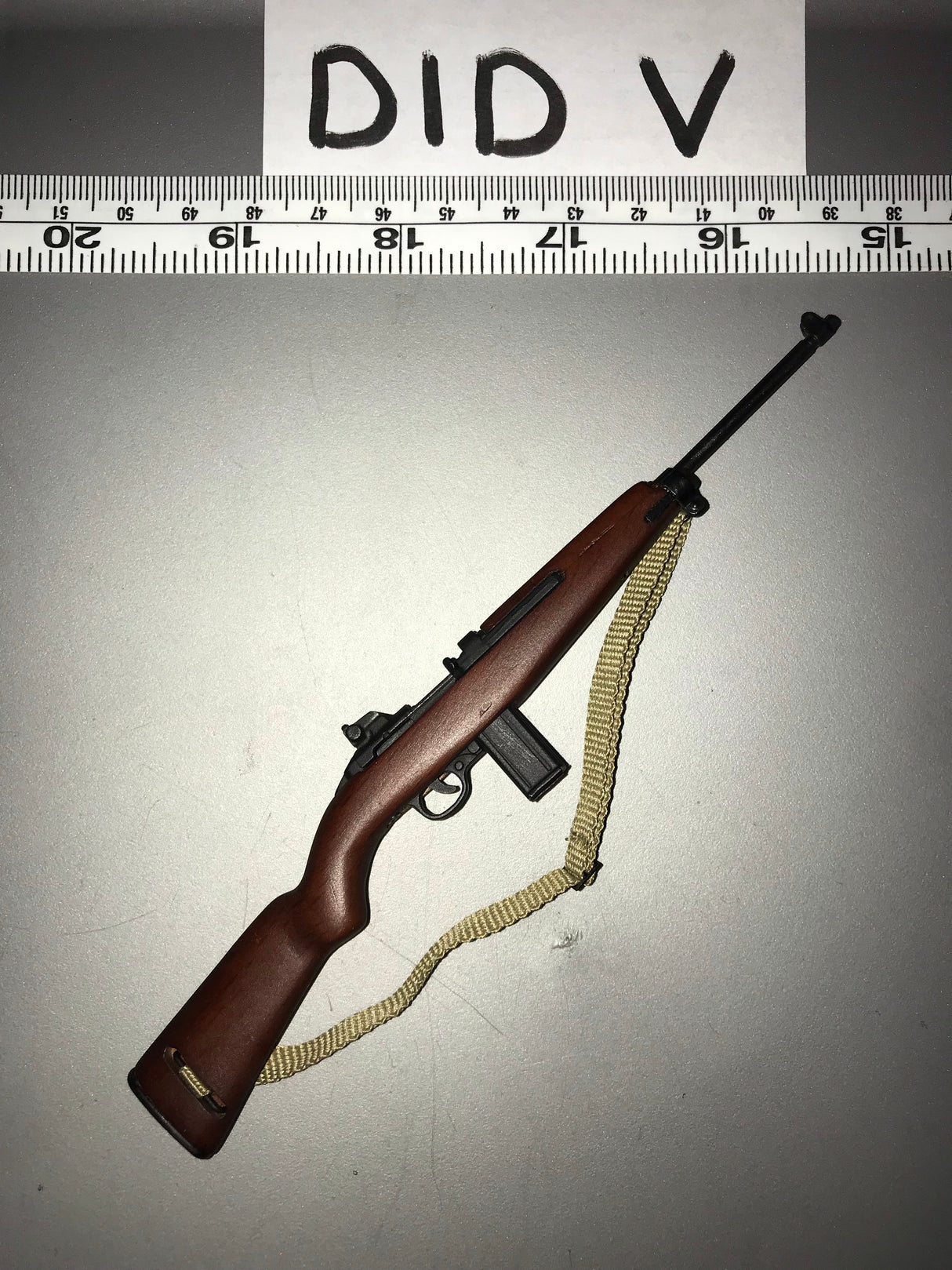 1/6 Scale WWII US Wood and Metal Carbine - DID