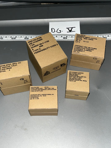 1/6 Scale Vietnam US Cardboard Case / Box Set 107354