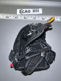 1:6 Modern Era Black HALO Parachute - Pilot Aviator 104592