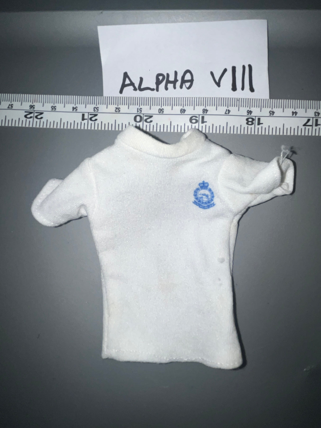 1:6 Scale Modern Era White T Shirt