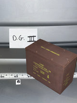 1/6 Scale WWII US .30 Caliber Ammunition Crate 108875