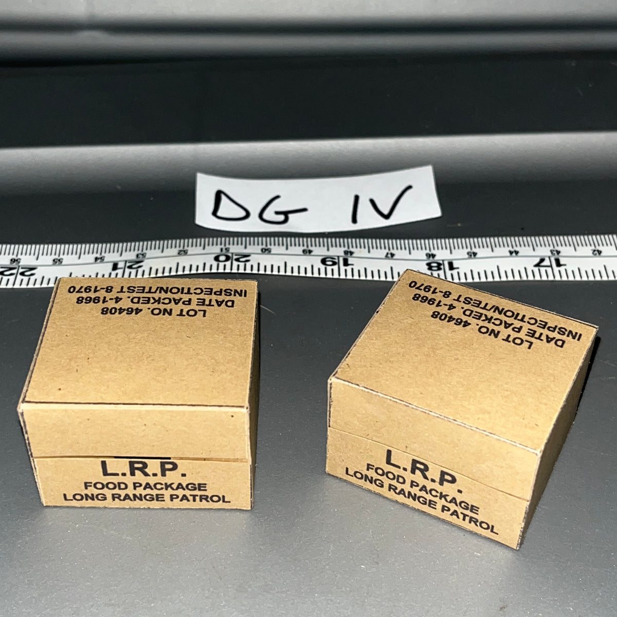 1/6 Scale Vietnam LRRP Ration Set Set 107358 – Zhukov's Attic