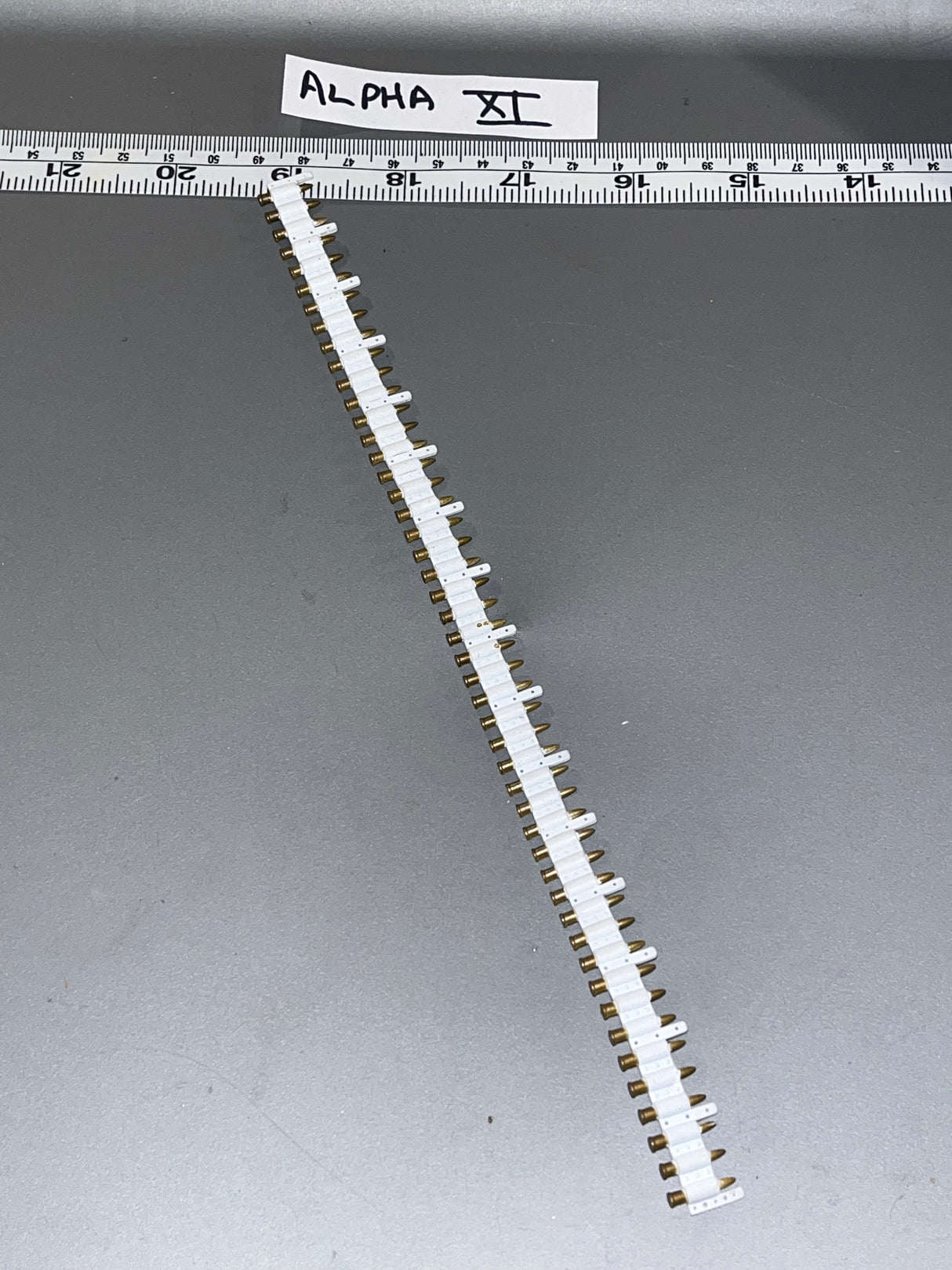 1:6 WWII Russian Maxim Machine Gun Ammunition Belt 109021