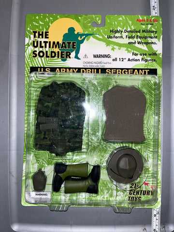 1/6 Scale Ultimate Soldier Vietnam Uniform Set - US Army Drill Sergeant  - NIB 109651