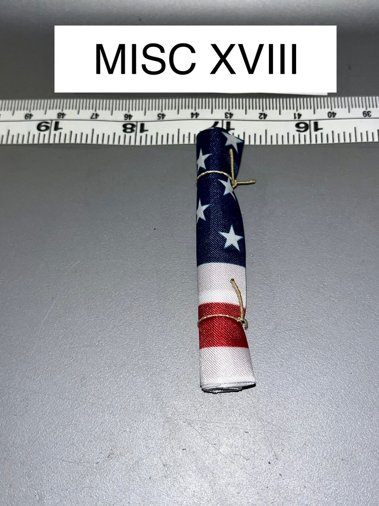 1/6 Scale Modern Era Rolled US Flag - Easy Simple 106108