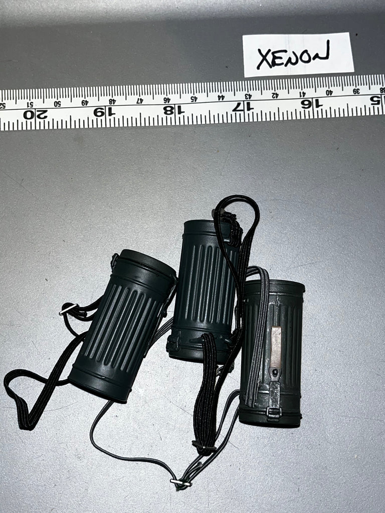 1:6 WWII German Gas Mask Canister Lot 108479