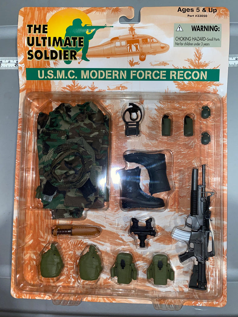 1/6 Scale Ultimate Soldier Modern Marine Force Recon - NIB Ultimate Soldier 105378