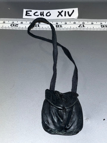 1/6 Scale Civil War Western Era Black Musette Bag 105389