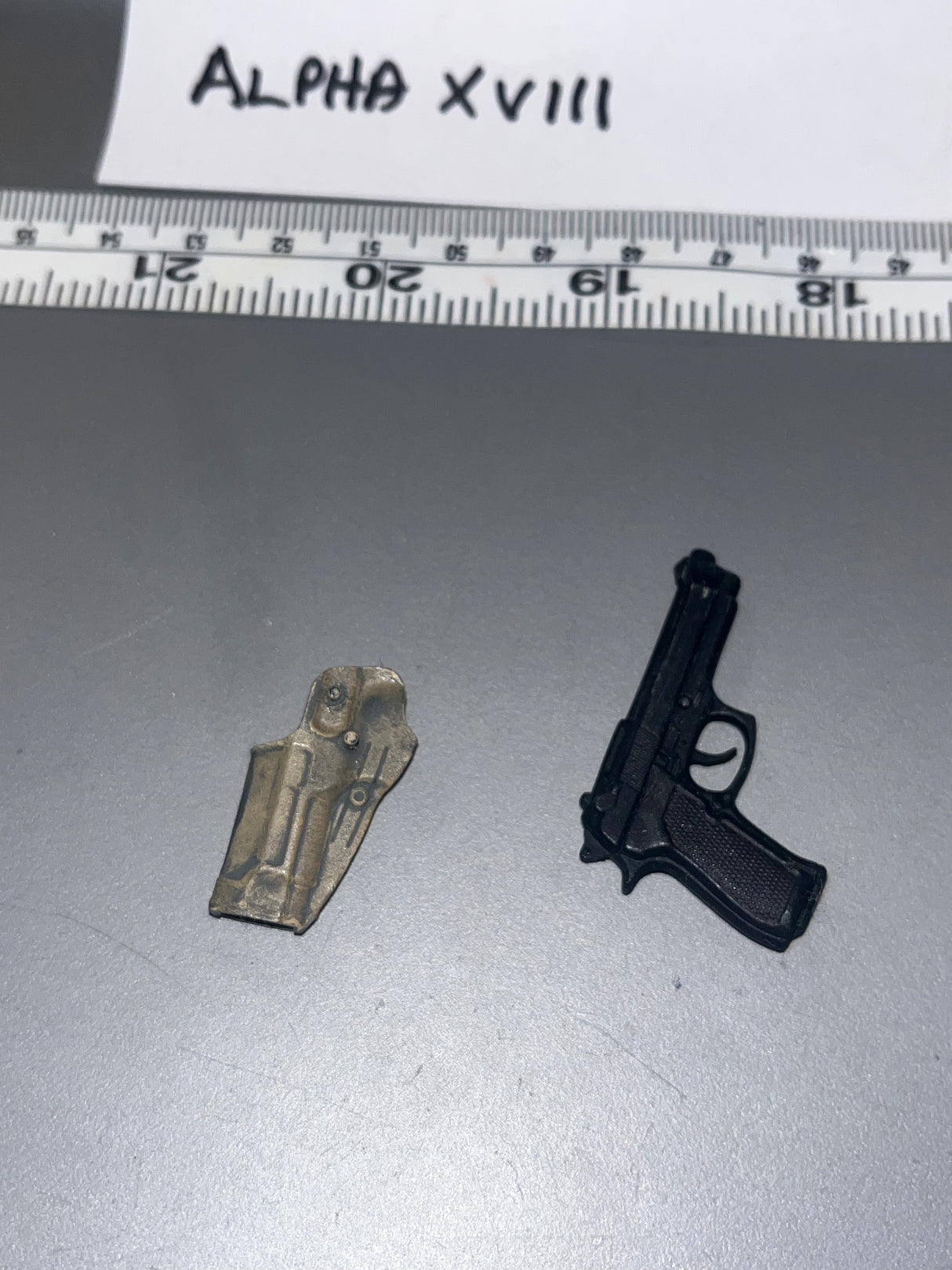 1/6 Scale Modern Era Pistol and Holster