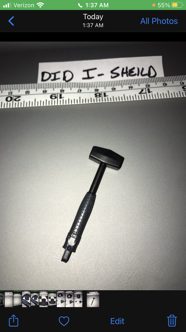 1/6 Scale Modern Era Police Entry Sledge Hammer - DID