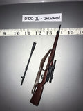 1/6 Scale WWII US Wood and Metal Springfield Sniper Rifle 112228