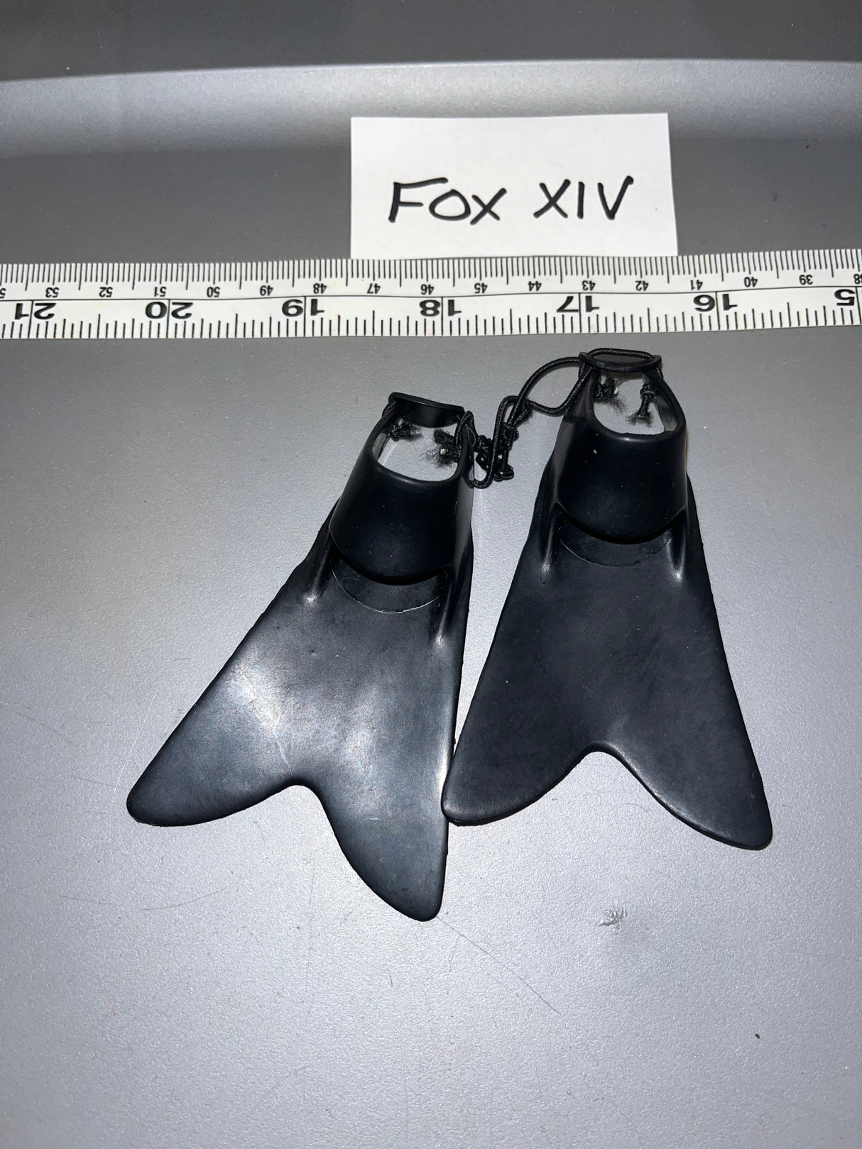1/6 Scale Modern Era Scuba Diver Swim Fins 105882