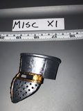 1:6 Scale Medieval Knight Metal Helmet 111405