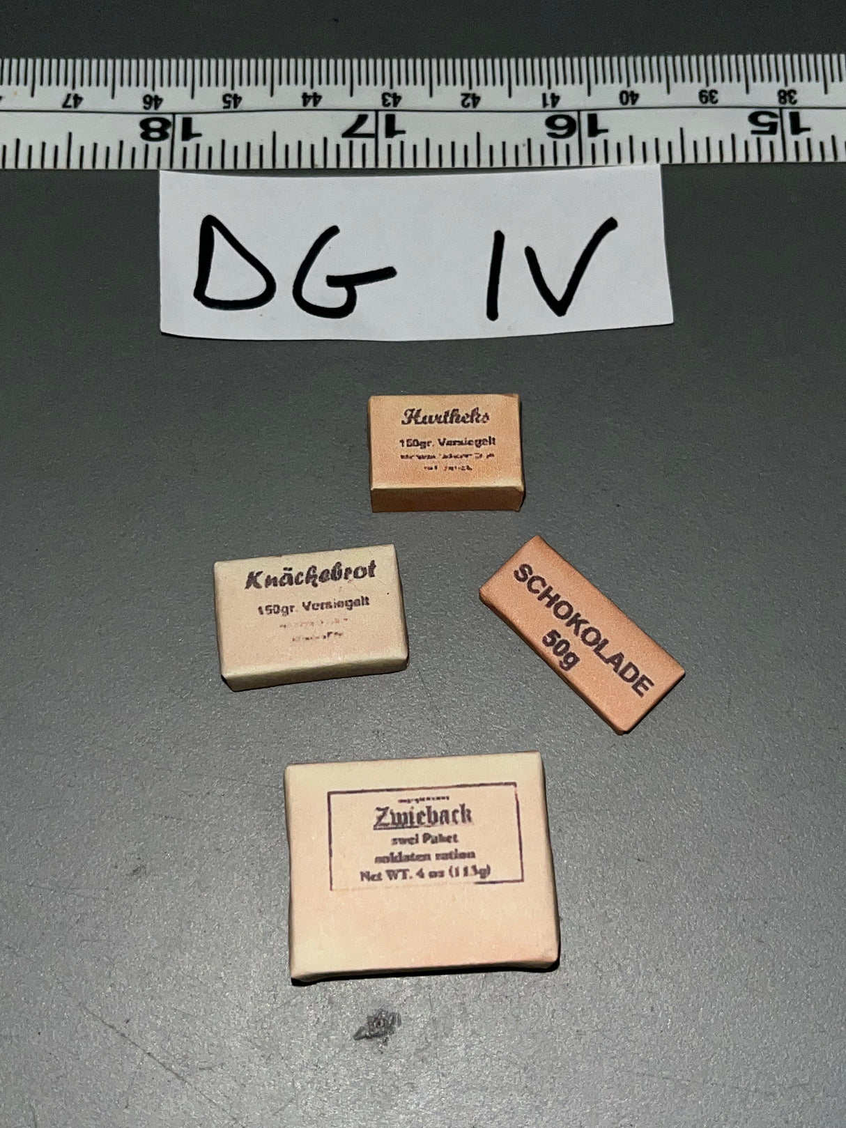 1/6 Scale WWII German Ration Set 107686