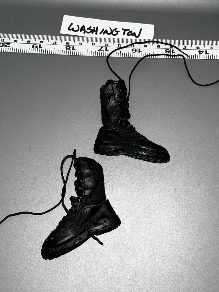1:6 Modern Era Real Cloth/ Leather Lace Up Boots 108421