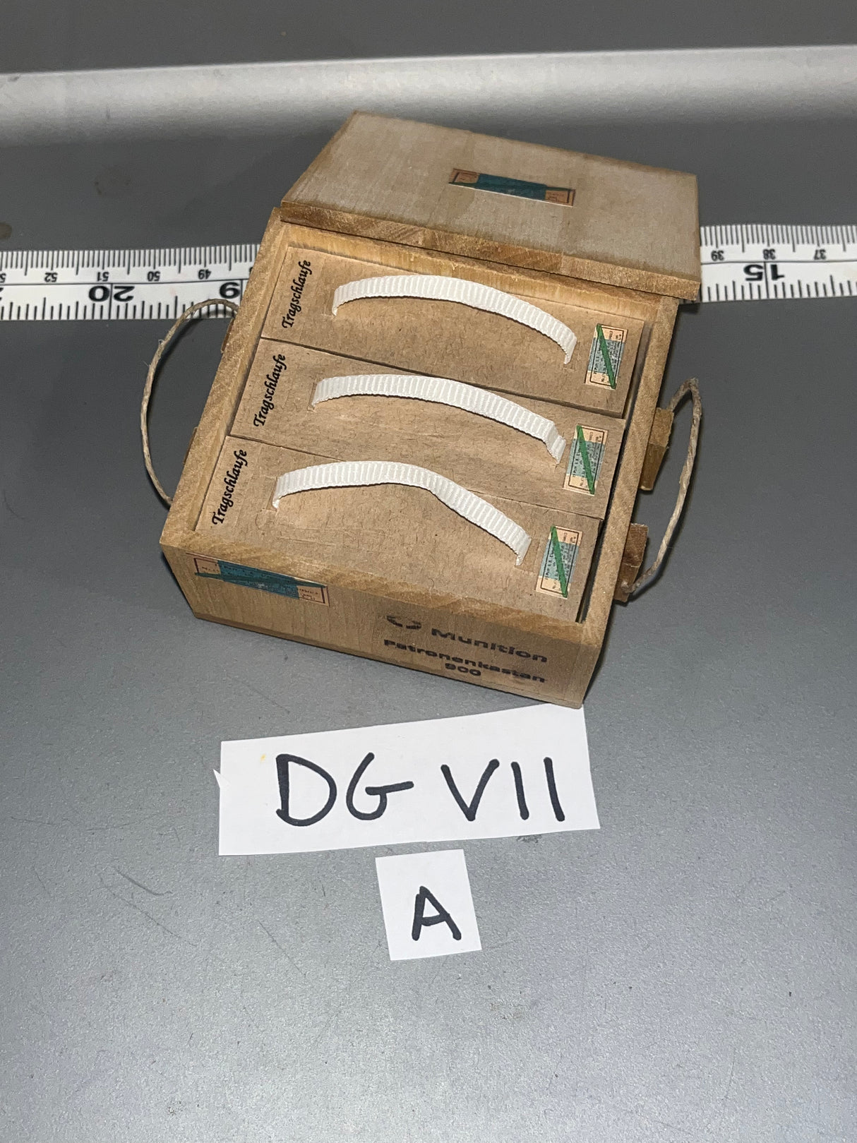 1/6 Scale WWII German Ammunition Crate - Small Arms