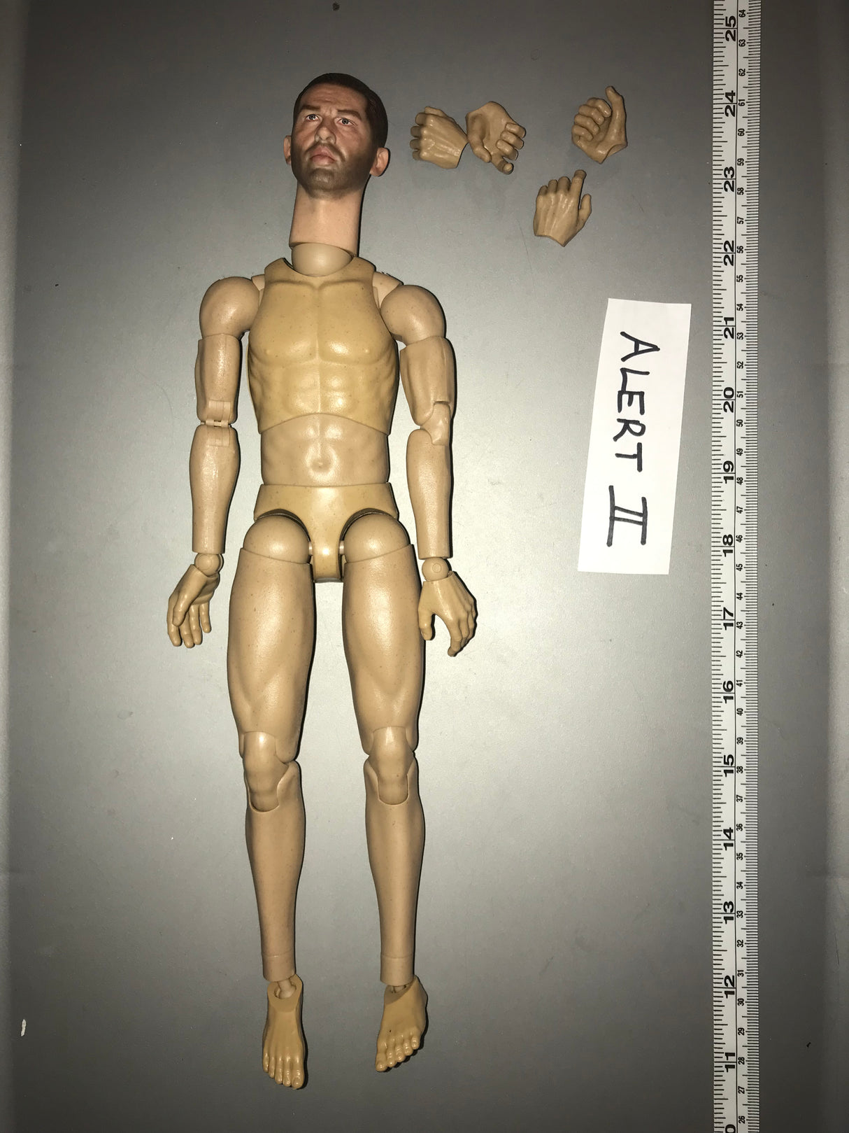 1/6 Scale WWII Russian Nude NKVD Officer Figure 110336