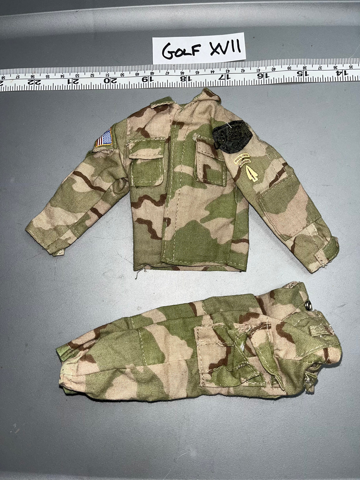1:6 Scale Modern Era Desert BDU Uniform