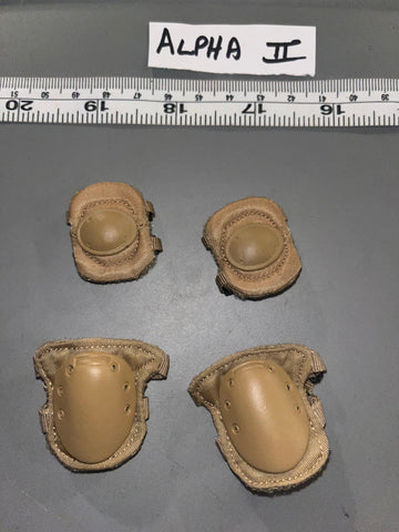 1/6 Scale Modern Knee and Elbow Pads- Marine SRT - Kings Toys