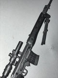 1:6 Modern Russian SVD Sniper Rifle - Metal 110654